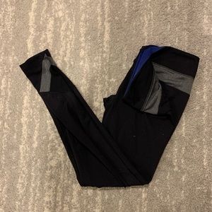 Black workout leggings